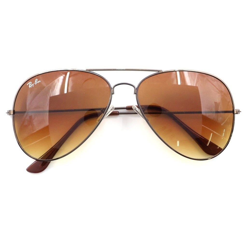 Ray Ban(レイバン) アビエーター ティアドロップ サングラス アイウェア 62□14 ブラウン RB3026