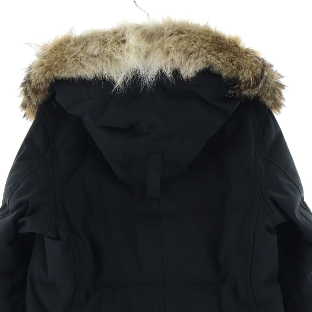 CANADA GOOSE(カナダグース) BRONTE PARKA ブロンテ パーカー ポリエステル×コットン ダウンジャケット アウター #XS ブラック 04T-02216616 レディース