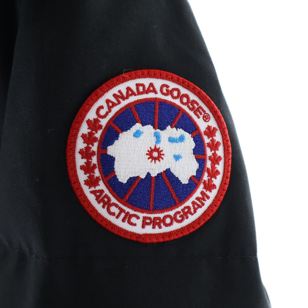 CANADA GOOSE(カナダグース) BRONTE PARKA ブロンテ パーカー ポリエステル×コットン ダウンジャケット アウター #XS ブラック 04T-02216616 レディース
