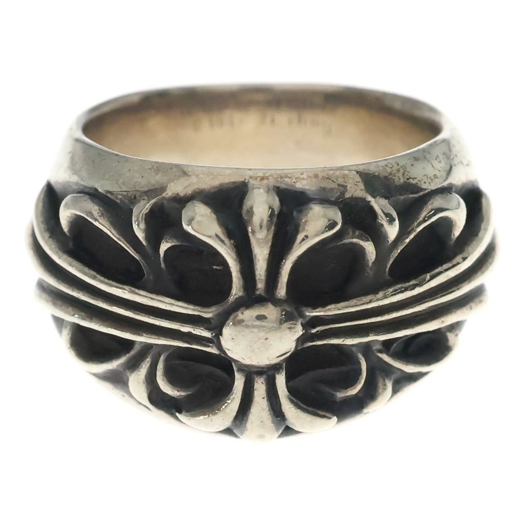 CHROME HEARTS(クロムハーツ) FLRL CRS フローラルクロス リング シルバー BCA346