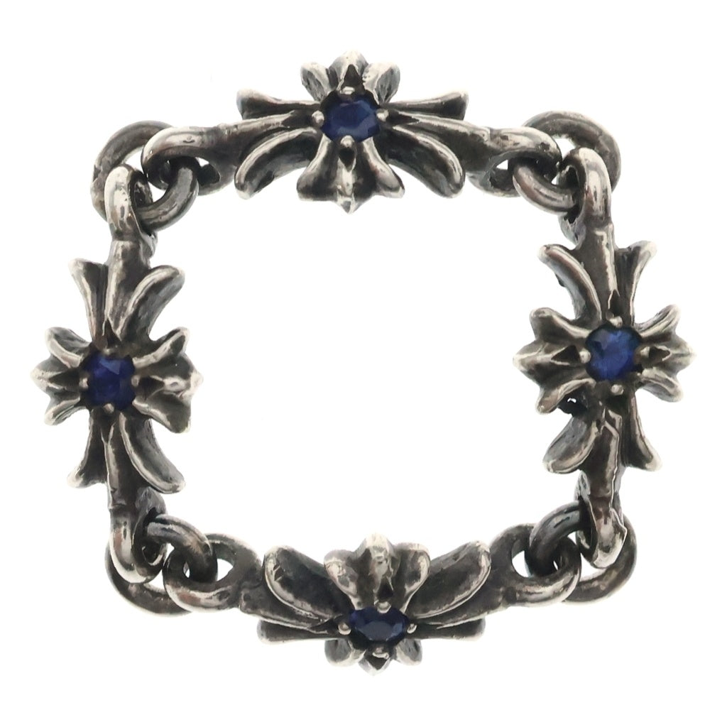 CHROME HEARTS(クロムハーツ) TNY E CH PLS タイニーECHプラス リング シルバー サファイア