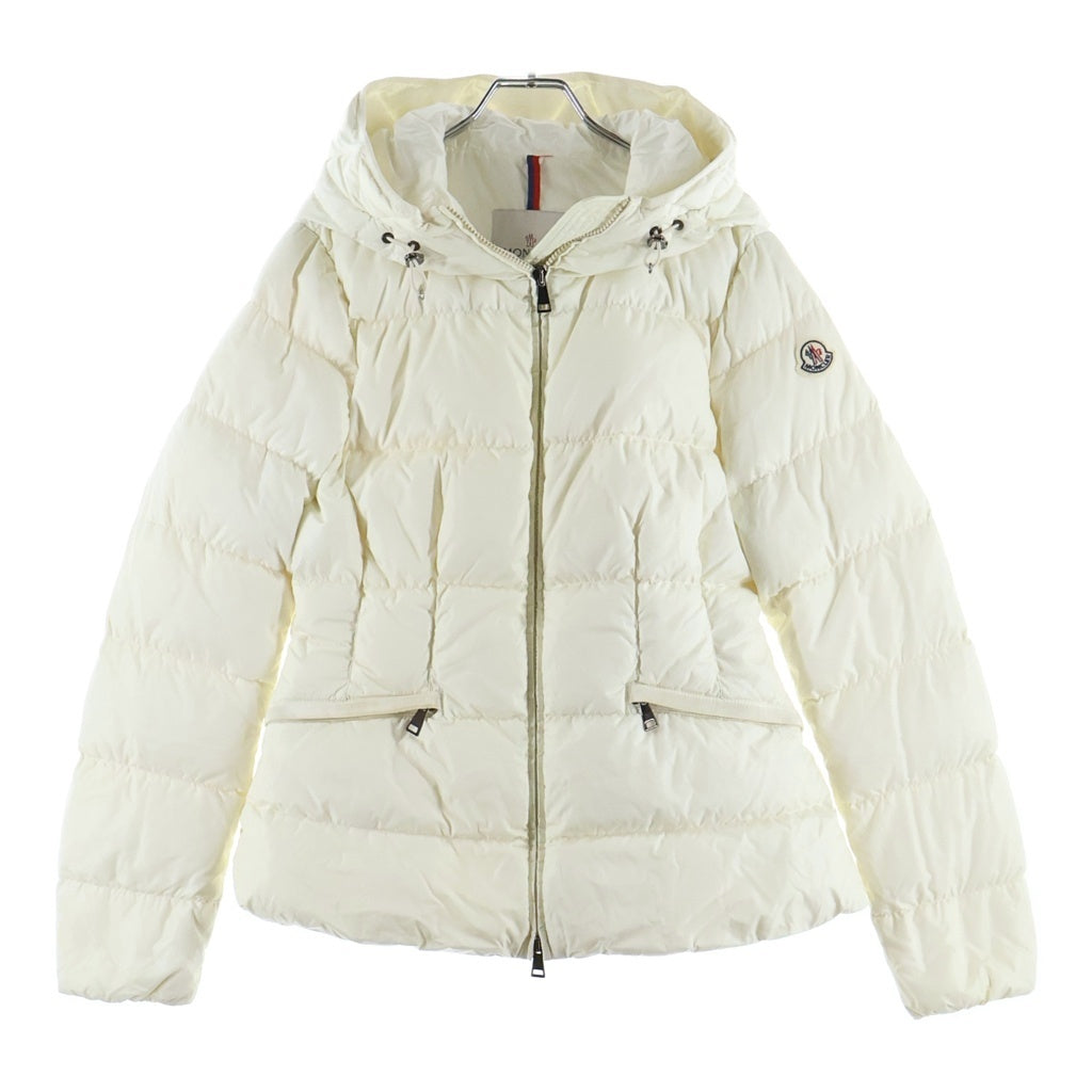 MONCLER(モンクレール) AVOCE アヴォーチェ ナイロン フーディー ショートダウンジャケット #2 ホワイト I20931A00075 レディース