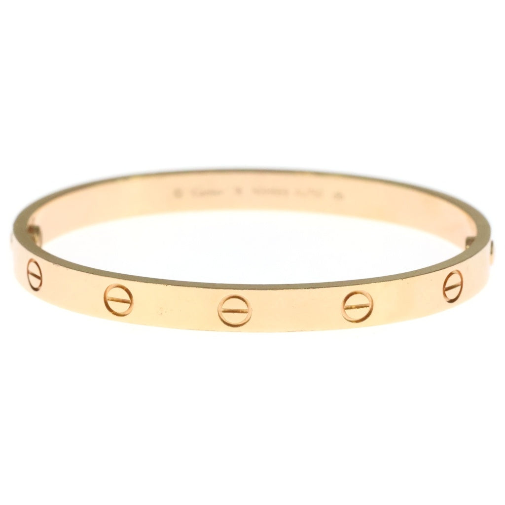 Cartier(カルティエ) ラブ ブレスレット バングル ピンクゴールド Au750 K18 B6016218