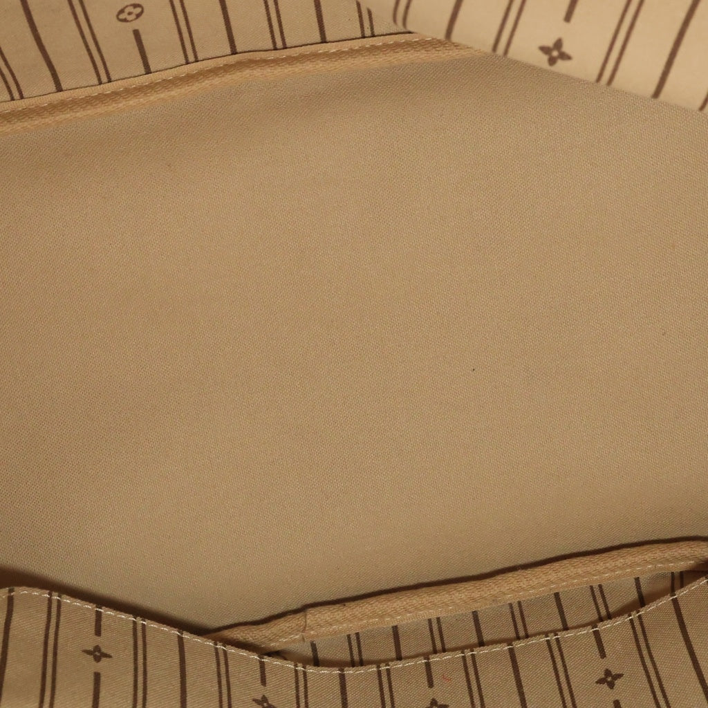 LOUIS VUITTON(ルイヴィトン) モノグラム ネヴァーフルGM トートバッグ ハンドバッグ ブラウン レザー×PVC M40157 ゴールド金具 レディース