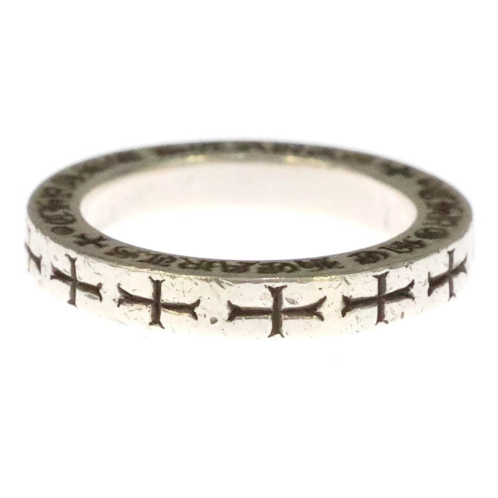 CHROME HEARTS(クロムハーツ) 3mm SPACER FUCKYOU スペーサー ファックユー リング シルバー #12.5 BCA333