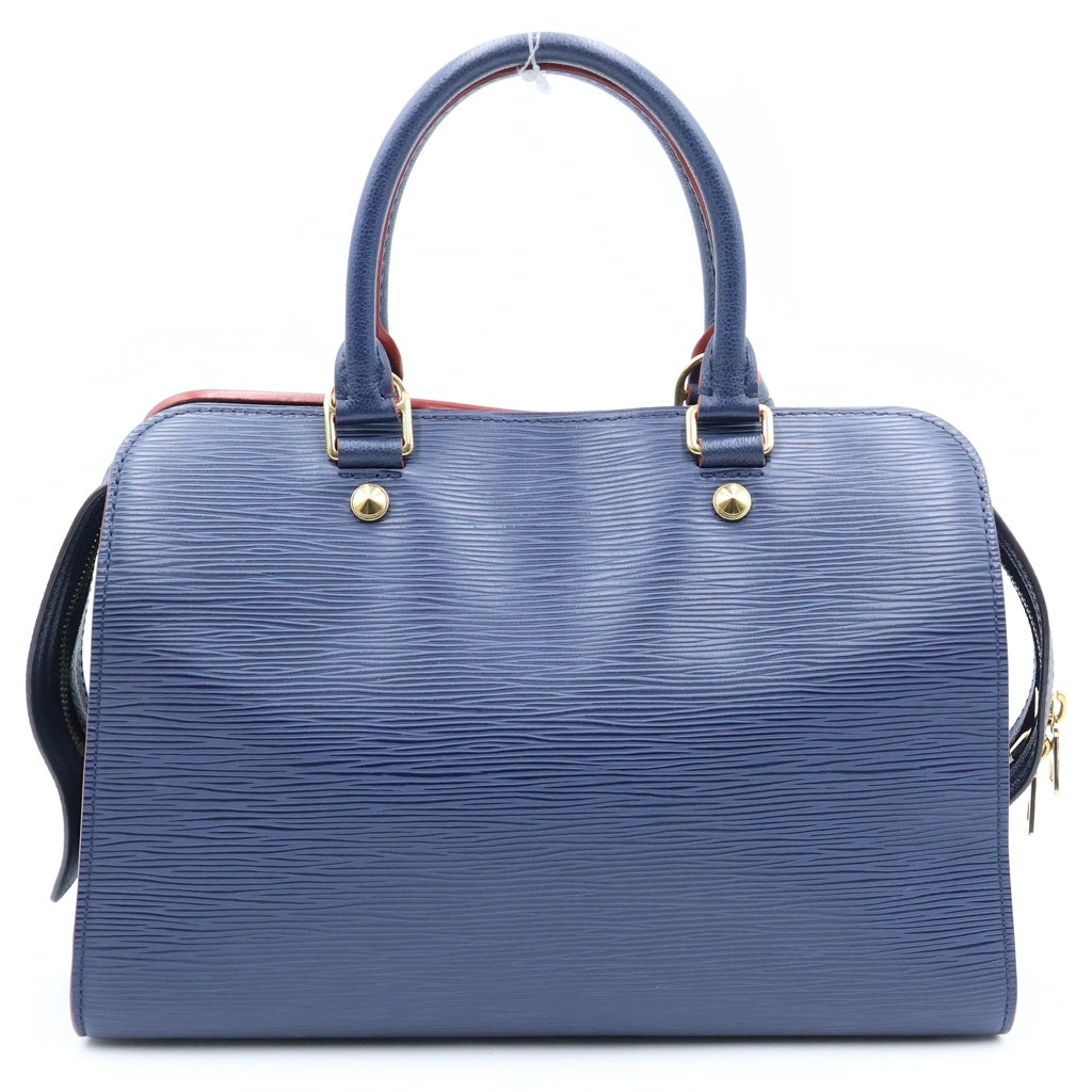 LOUIS VUITTON(ルイヴィトン) エピ ヴァノー MM ハンドバッグ レザー ゴールド金具 ネイビー M51239 レディース