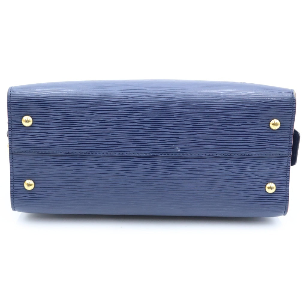 LOUIS VUITTON(ルイヴィトン) エピ ヴァノー MM ハンドバッグ レザー ゴールド金具 ネイビー M51239 レディース
