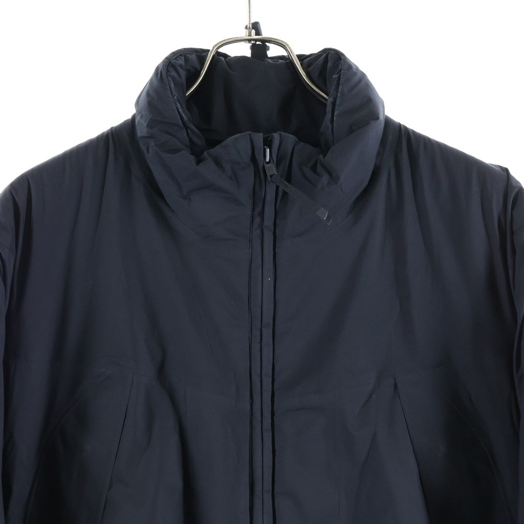 HYKE(ハイク) 24AW GENDERLESS PERTEX PUFF JACKET パファージャケット ブラック 242-27063 レディース