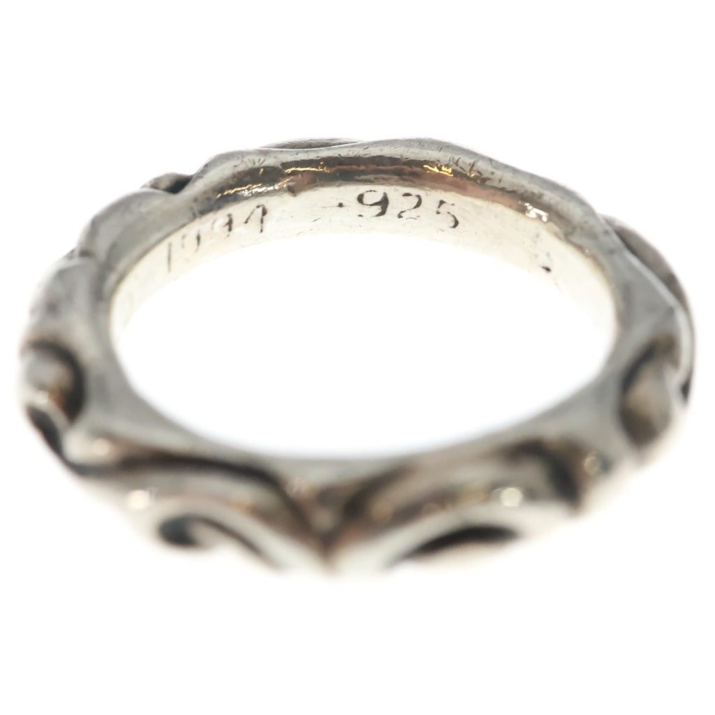 CHROME HEARTS(クロムハーツ) SCRL BAND スクロールバンド リング シルバー BCA351