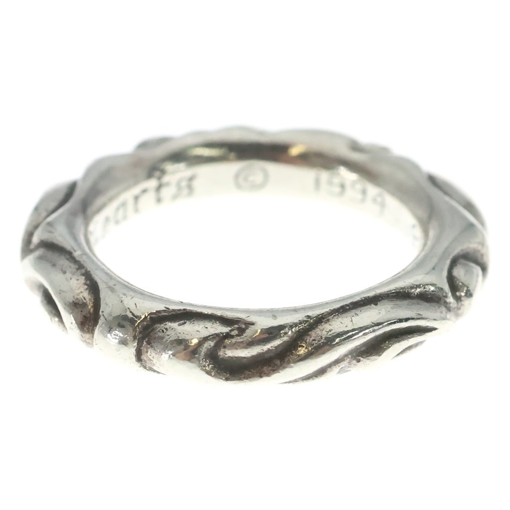 CHROME HEARTS(クロムハーツ) SCRL BAND スクロールバンド リング シルバー BCA351