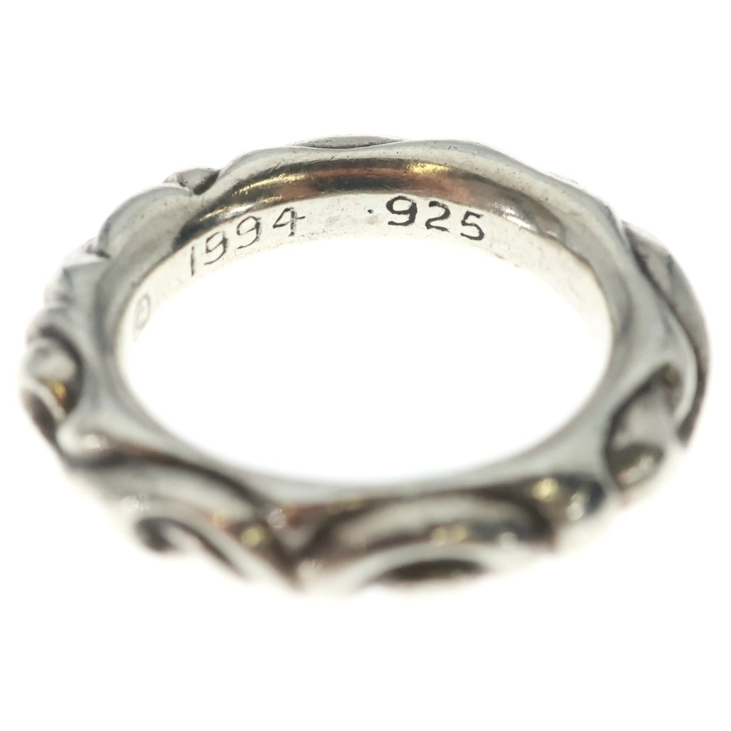 CHROME HEARTS(クロムハーツ) SCRL BAND スクロールバンド リング シルバー BCA351