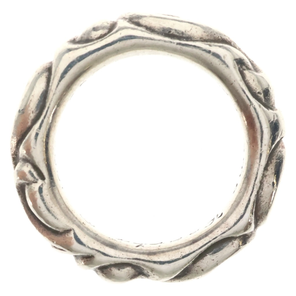 CHROME HEARTS(クロムハーツ) SCRL BAND スクロールバンド リング シルバー BCA351