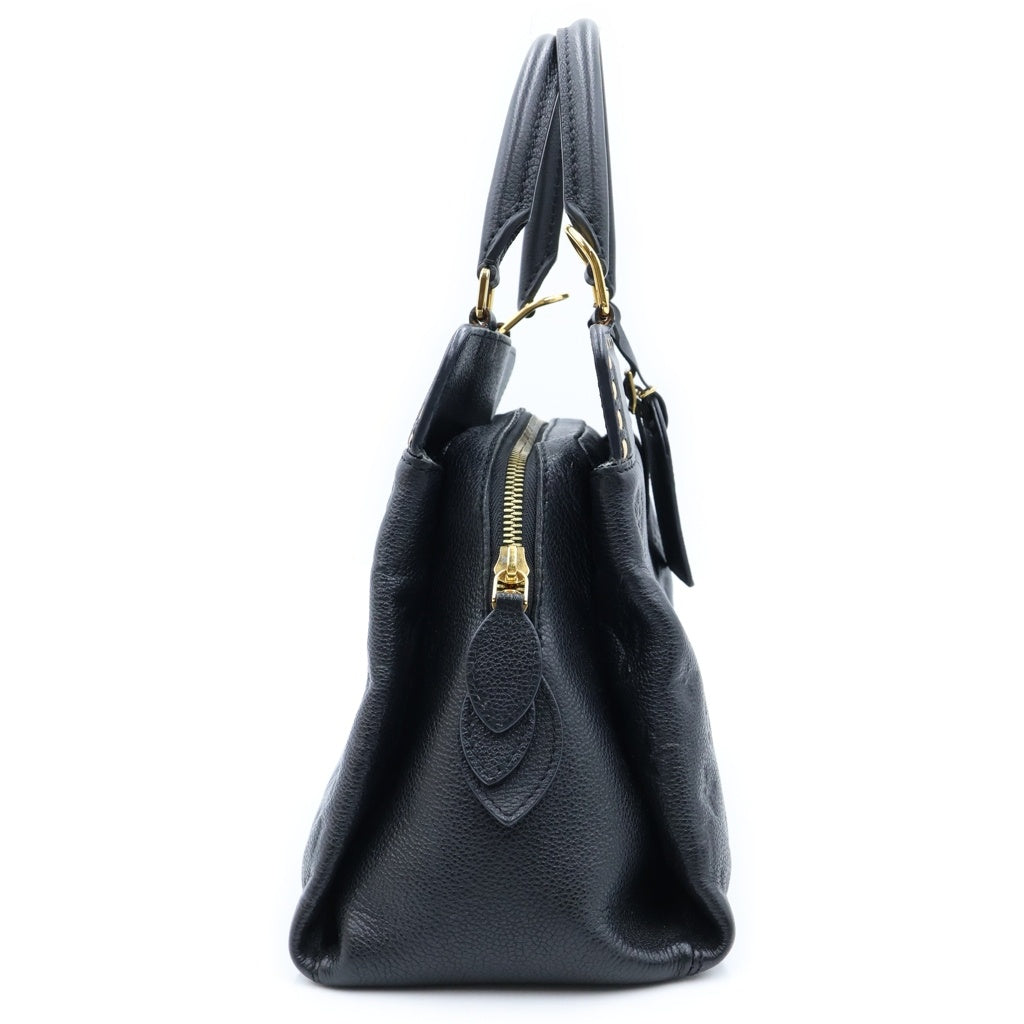 LOUIS VUITTON(ルイヴィトン) モノグラムアンプラント ヴォージュ レザー ゴールド金具 2WAY ハンドバッグ ショルダーバッグ ノワール ブラック M41491 レディース