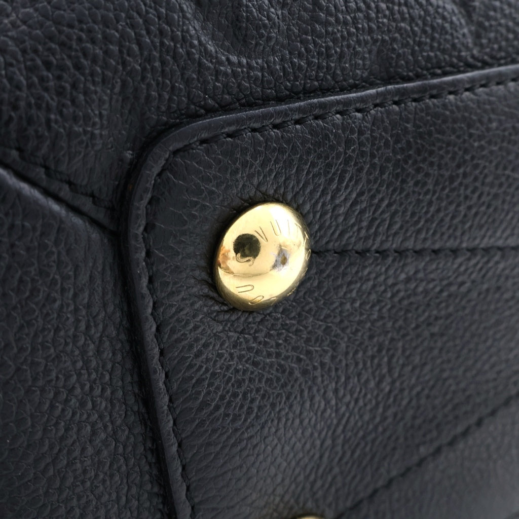 LOUIS VUITTON(ルイヴィトン) モノグラムアンプラント ヴォージュ レザー ゴールド金具 2WAY ハンドバッグ ショルダーバッグ ノワール ブラック M41491 レディース