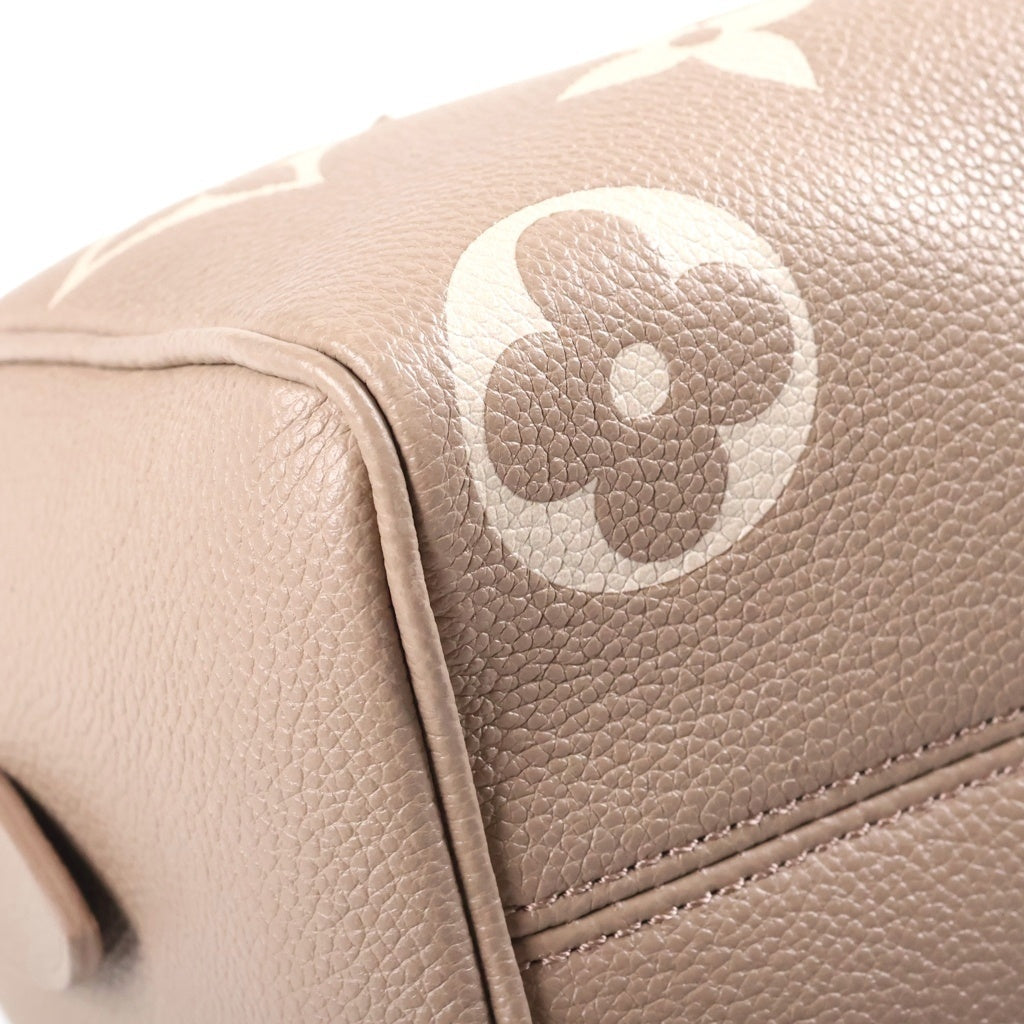 LOUIS VUITTON(ルイヴィトン) モノグラムアンプラント スピーディバンドリエール20 ハンド ショルダーバッグ 2WAY ゴールド金具 ベージュ M46575 RFID レディース