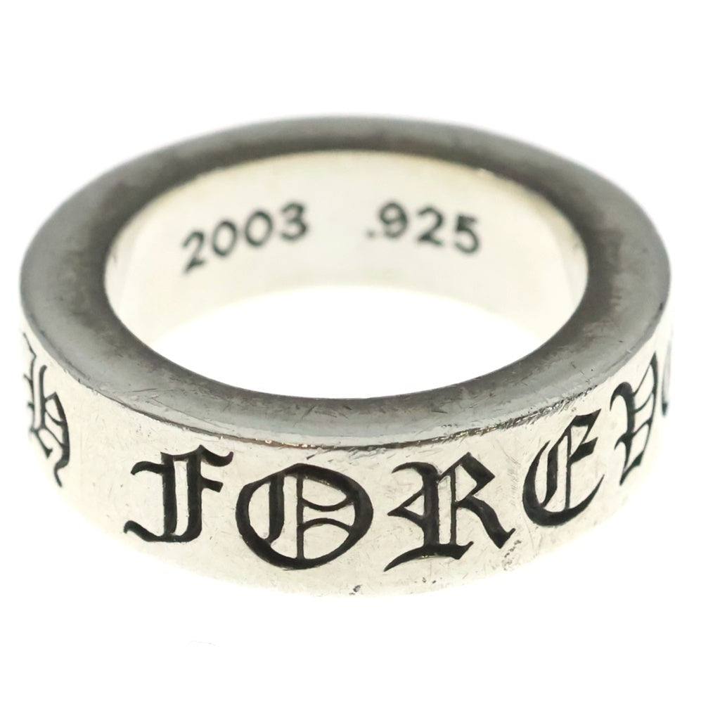 CHROME HEARTS(クロムハーツ) SPACER FOREVER 6mmスペーサーリング フォーエバーシルバー BCA337 レディース