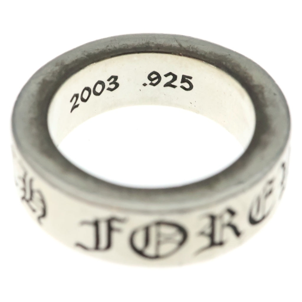 CHROME HEARTS(クロムハーツ) SPACER FOREVER 6mmスペーサーリング フォーエバーシルバー BCA337 レディース