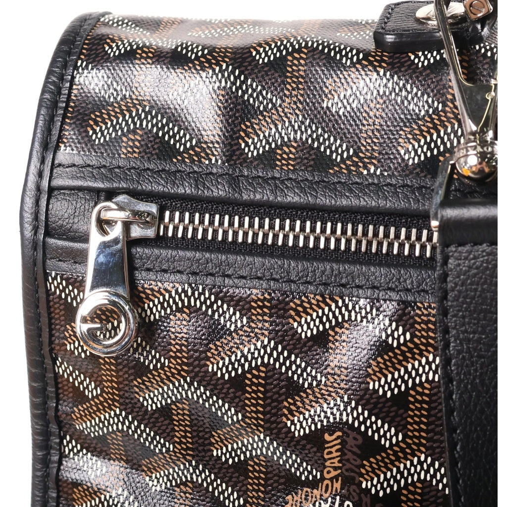 GOYARD(ゴヤール) サンレジェ バックパック リュック PVC レザー ブラック/ブラウン レディース