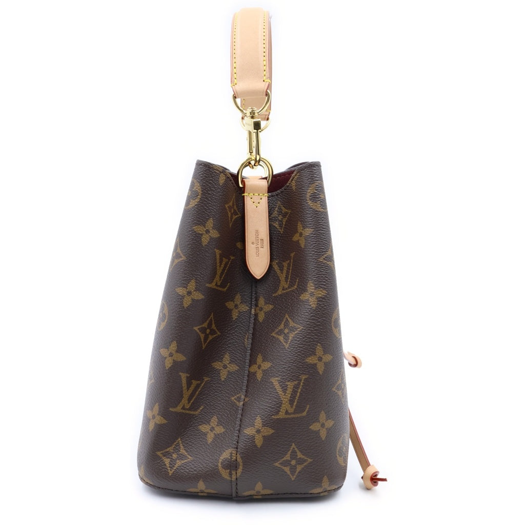 LOUIS VUITTON(ルイヴィトン) モノグラム ネオノエBB PVC レザー 2WAY ハンドバッグ ショルダーバッグ ICタイプ ブラウン M46581 レディース