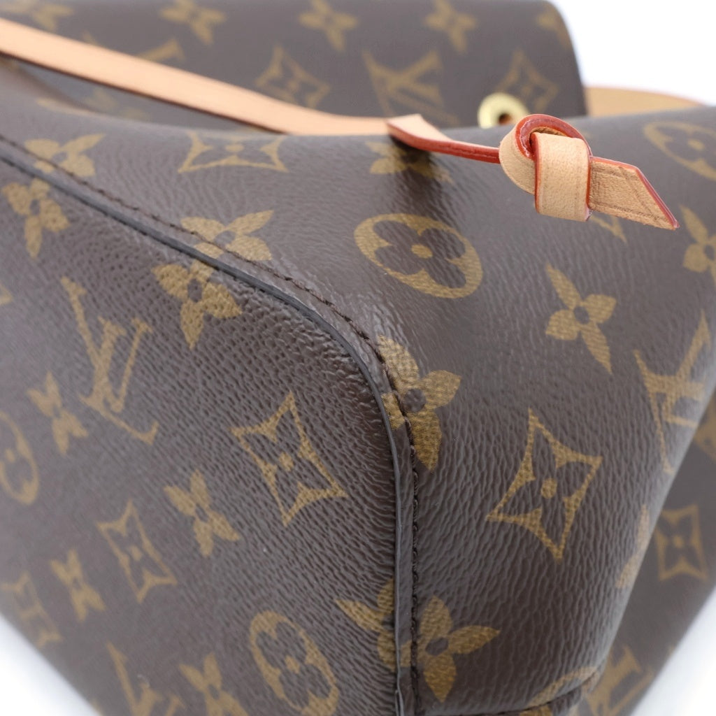 LOUIS VUITTON(ルイヴィトン) モノグラム ネオノエBB PVC レザー 2WAY ハンドバッグ ショルダーバッグ ICタイプ ブラウン M46581 レディース