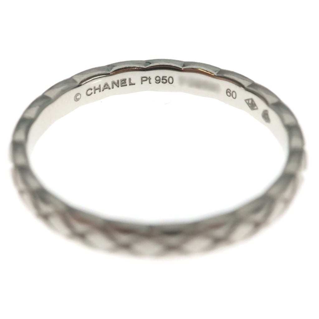 CHANEL(シャネル) ココクラッシュ スモール リング プラチナ Pt950 #60
