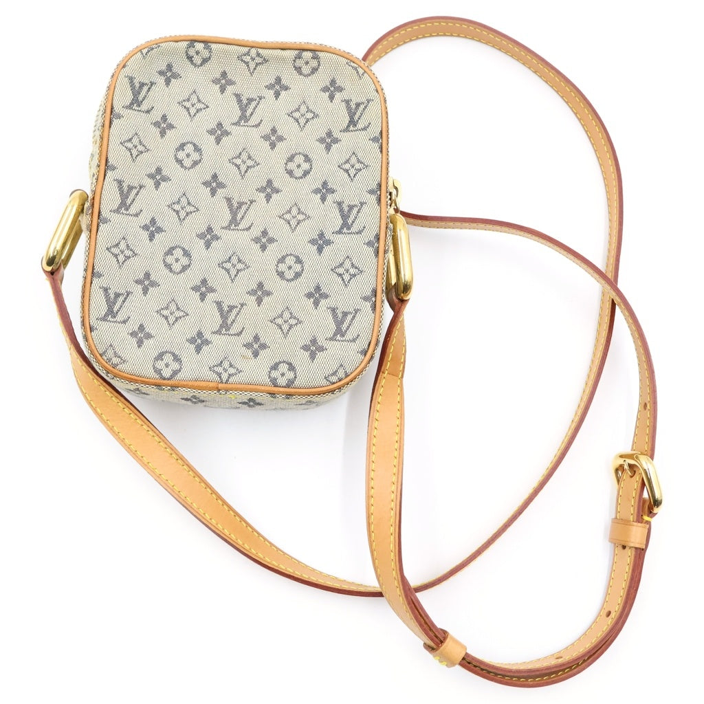LOUIS VUITTON(ルイヴィトン) モノグラム ミニ ジュリエットPM ショルダーバッグ ミニバッグ ベージュ レザー×キャンバス M92005 ゴールド金具 レディース