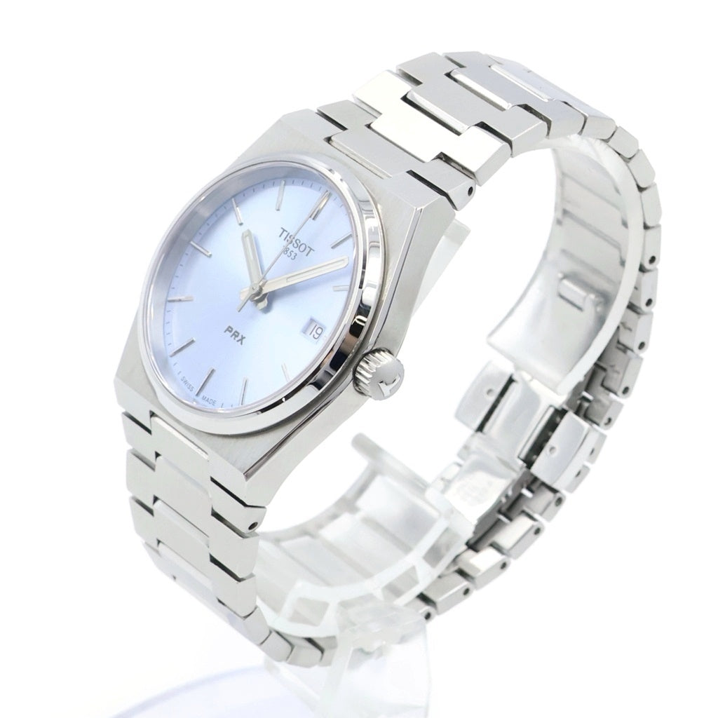 TISSOT(ティソ) PRX アイスブルー文字盤 SS/QZ ステンレス クォーツ 電池式 腕時計 T137.210.11.351.00