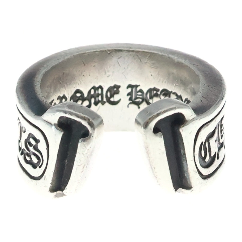 CHROME HEARTS(クロムハーツ) LG SCROLL LABEL ラージスクロールラベル リング シルバー #12 BCA383