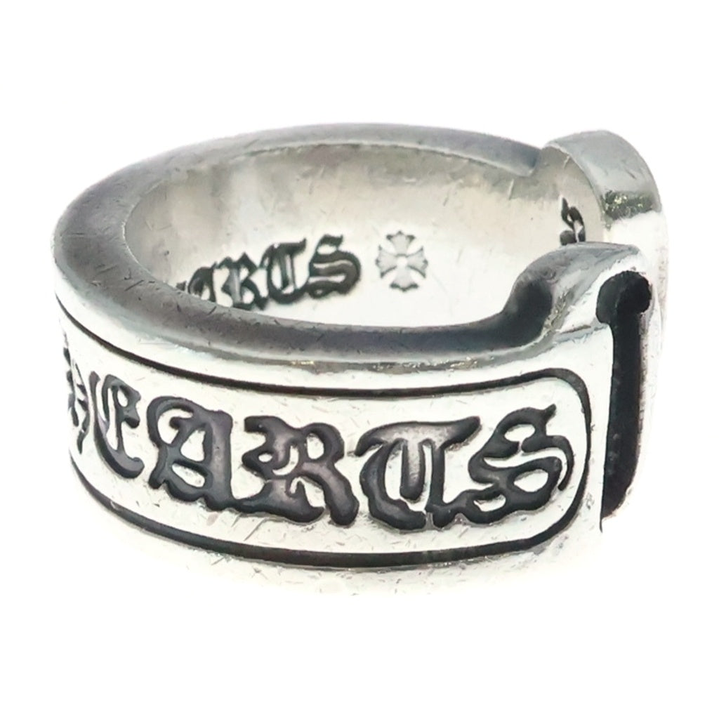 CHROME HEARTS(クロムハーツ) LG SCROLL LABEL ラージスクロールラベル リング シルバー #12 BCA383