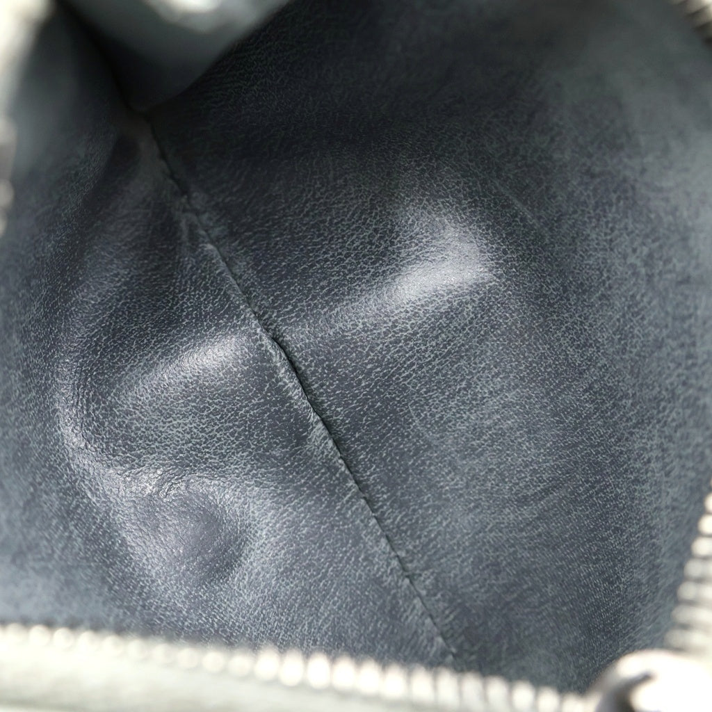 LOUIS VUITTON(ルイヴィトン) モノグラムイリデセントグラデーション ヴィクターウォレット 三つ折り財布 グレー レザー M14132 シルバー金具 レディース