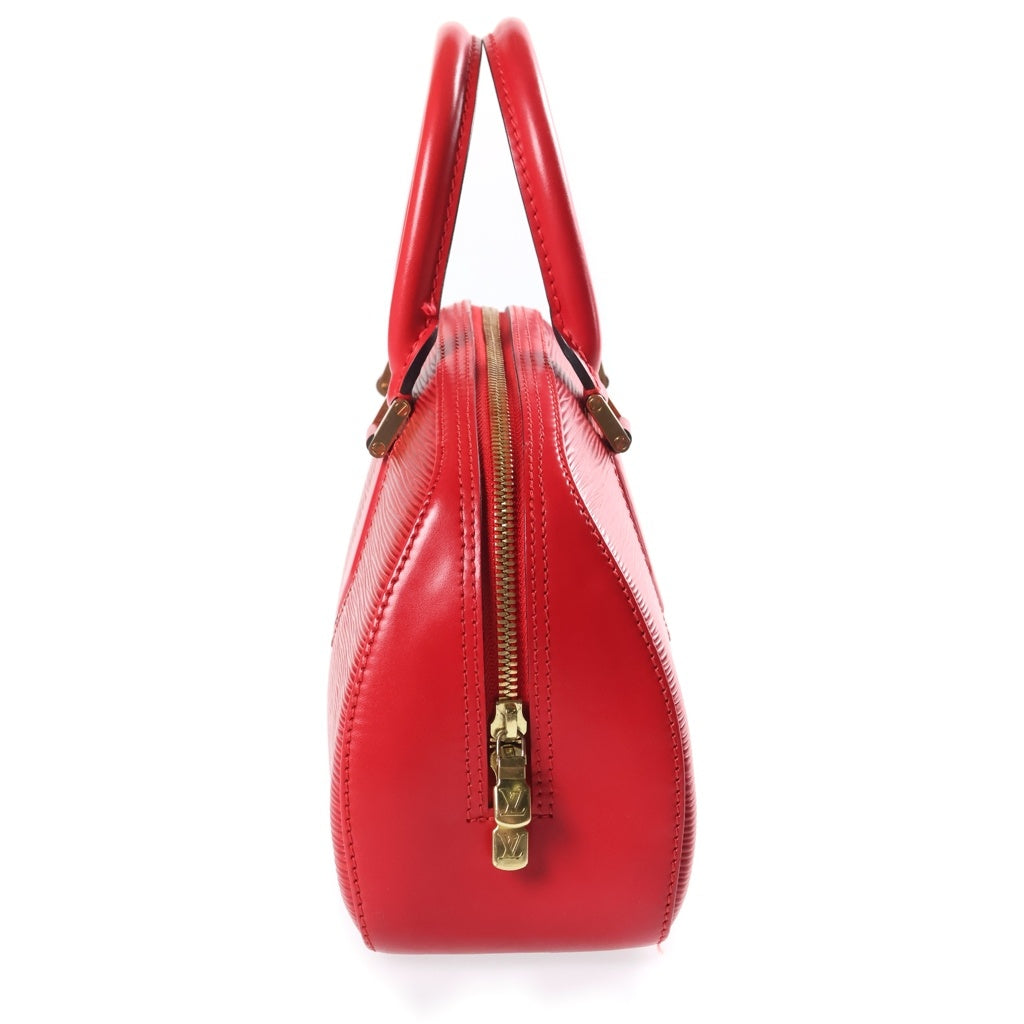 LOUIS VUITTON(ルイヴィトン) エピ ジャスミン レザー ハンドバッグ ゴールド金具 カスティリアンレッド M5278E