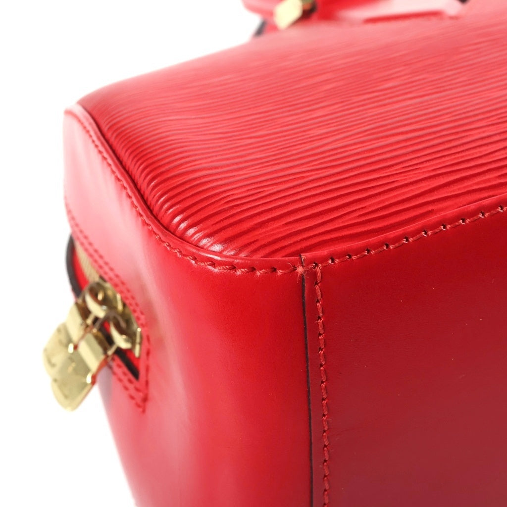 LOUIS VUITTON(ルイヴィトン) エピ ジャスミン レザー ハンドバッグ ゴールド金具 カスティリアンレッド M5278E