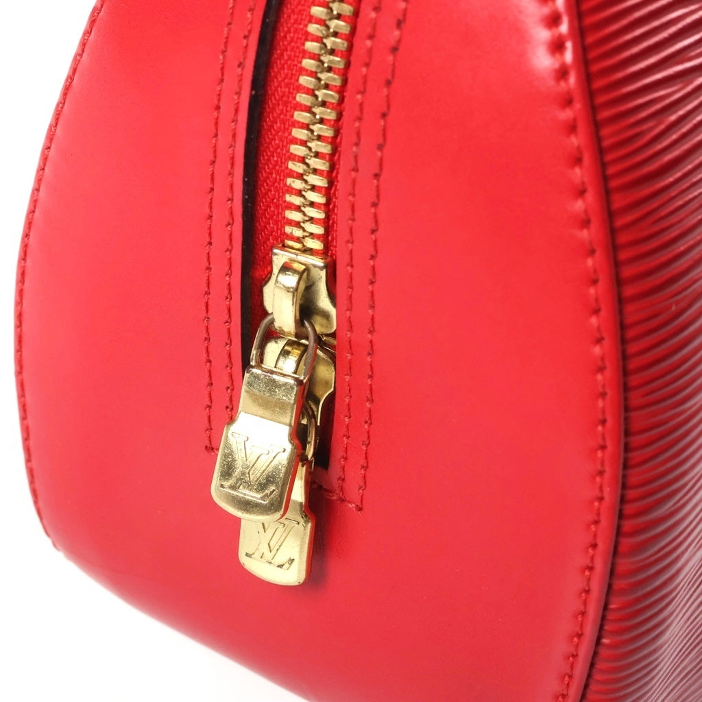 LOUIS VUITTON(ルイヴィトン) エピ ジャスミン レザー ハンドバッグ ゴールド金具 カスティリアンレッド M5278E