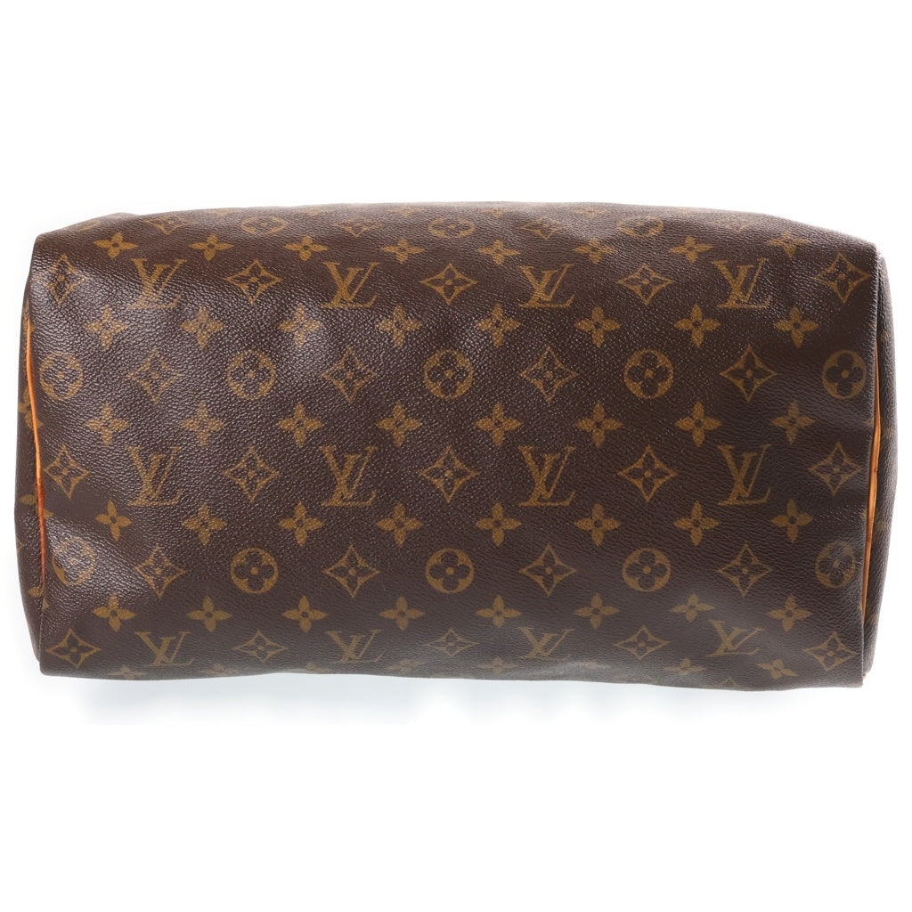 LOUIS VUITTON(ルイヴィトン) モノグラム スピーディ35 ハンド ボストンバッグ PVC レザー ブラウン M41524 レディース