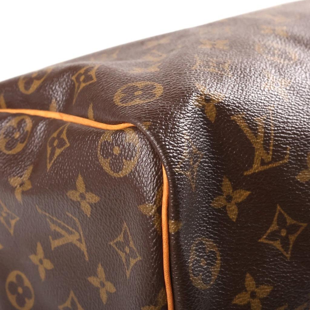 LOUIS VUITTON(ルイヴィトン) モノグラム スピーディ35 ハンド ボストンバッグ PVC レザー ブラウン M41524 レディース