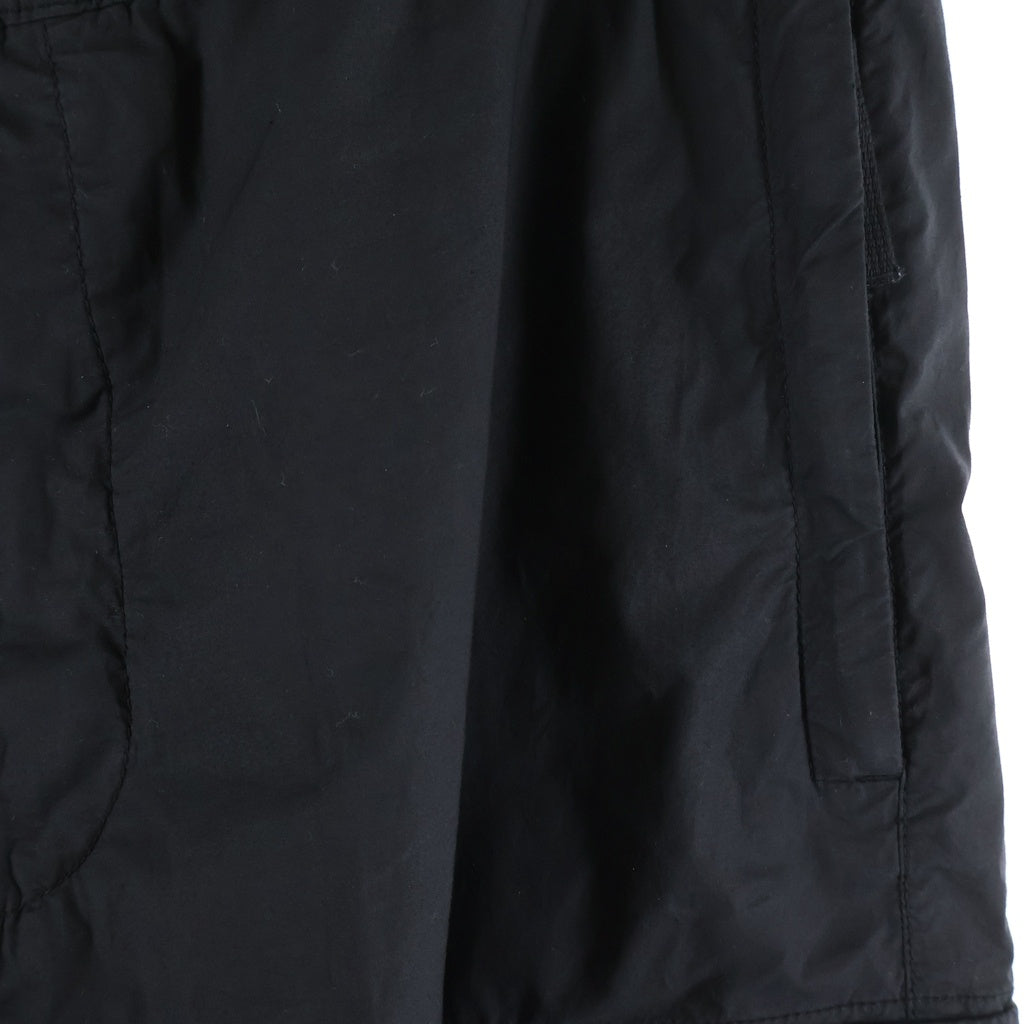 STONE ISLAND(ストーンアイランド) 24SS STRETCH COTTON TELA PARACADUTE GARMENT DYED ストレッチ コットン ガーメントダイ カーゴパンツ ブラック 801531303
