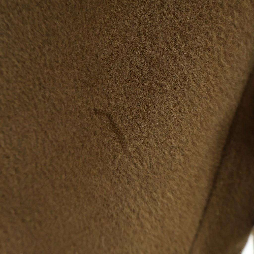 Max Mara(マックスマーラ) WOOL LONG COAT ウール ロングコート 銀タグ ブラウン 32/72/218