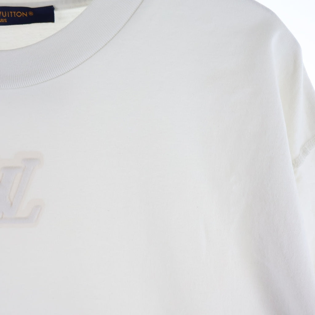 LOUIS VUITTON(ルイヴィトン) 23AW LVデボスインサイドアウトTシャツ 半袖カットソー クルーネック ホワイト RM232Q DT3 HNY55W