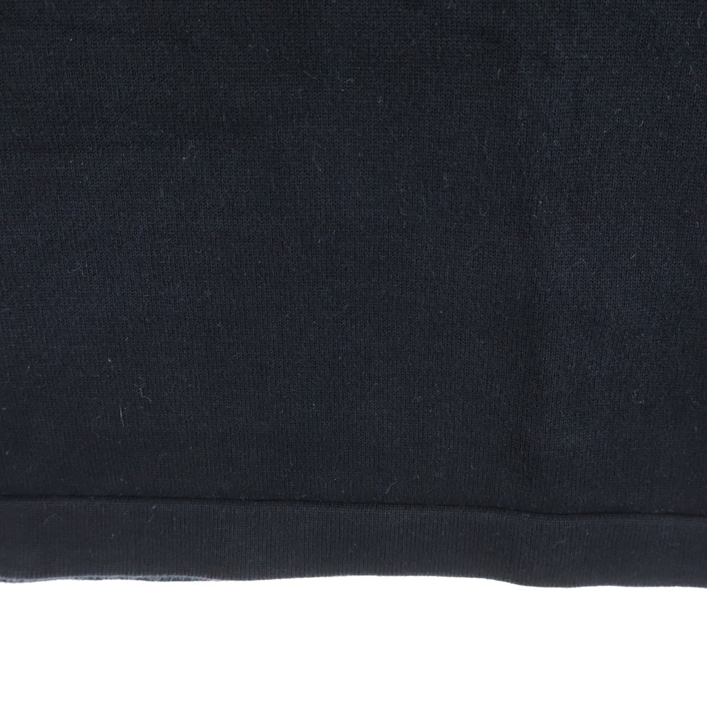 LOUIS VUITTON(ルイヴィトン) シグネチャーショートスリーブTシャツ ロゴ刺繍 半袖カットソー ブラック RM241Q OY8 HNN42W