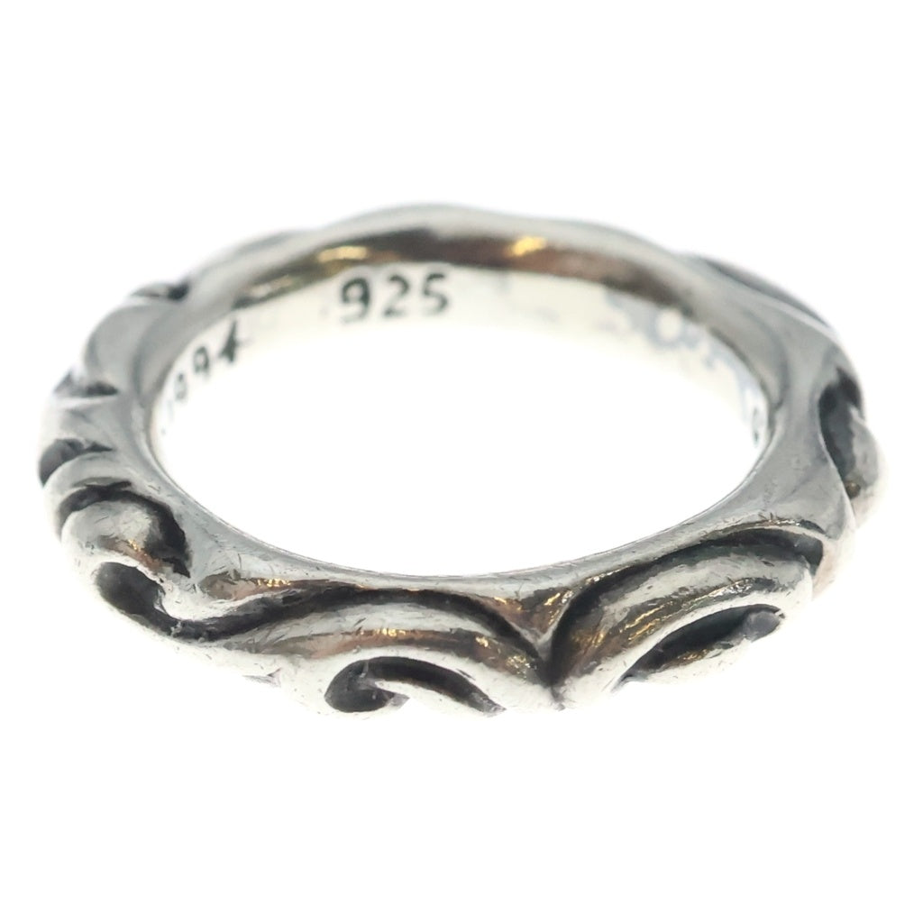 CHROME HEARTS(クロムハーツ) SCRL BAND スクロールバンド リング シルバー BCA351