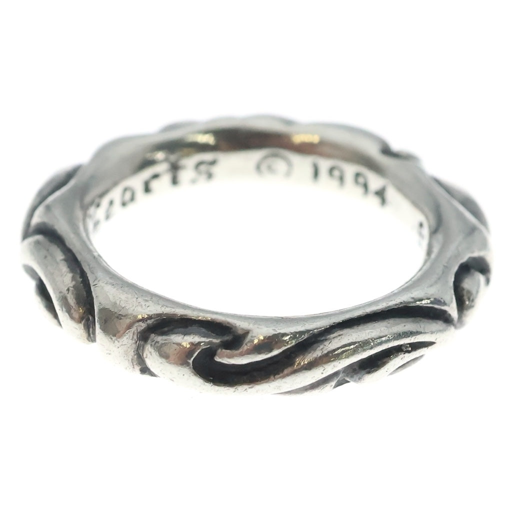 CHROME HEARTS(クロムハーツ) SCRL BAND スクロールバンド リング シルバー BCA351