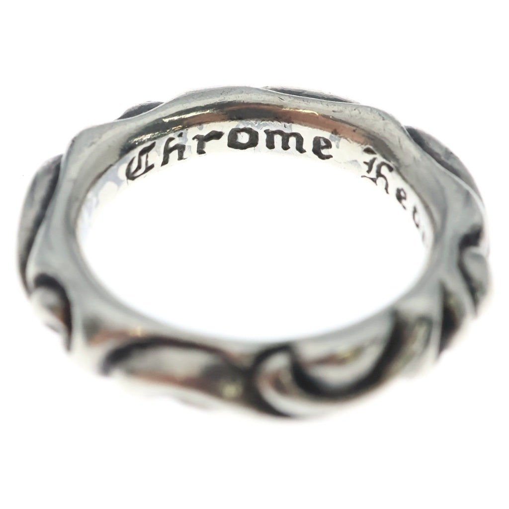 CHROME HEARTS(クロムハーツ) SCRL BAND スクロールバンド リング シルバー BCA351
