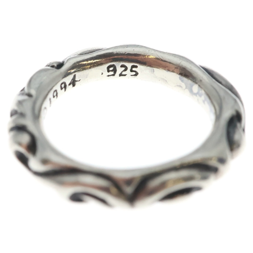 CHROME HEARTS(クロムハーツ) SCRL BAND スクロールバンド リング シルバー BCA351
