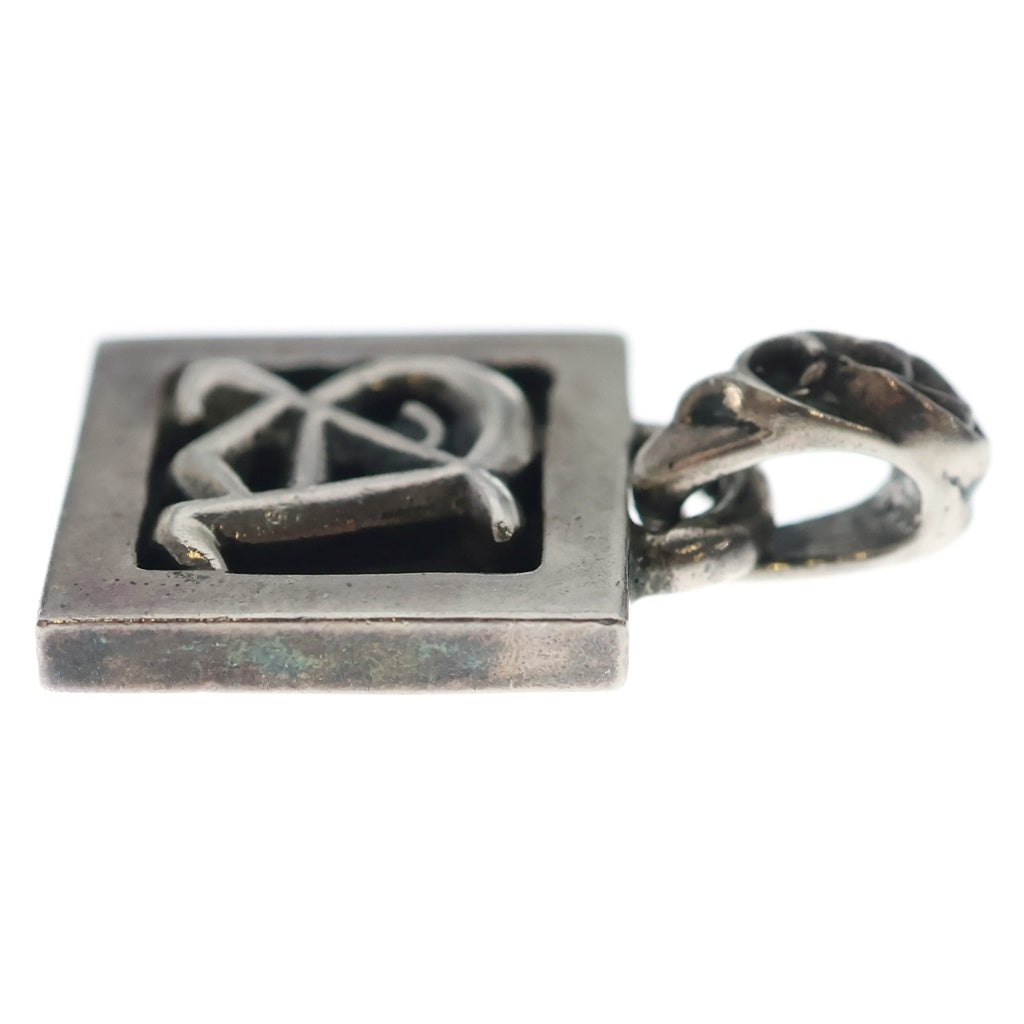 CHROME HEARTS(クロムハーツ) FRAMED LETTER BLOCK フレームド レターブロック A アルファベットチャーム シルバー