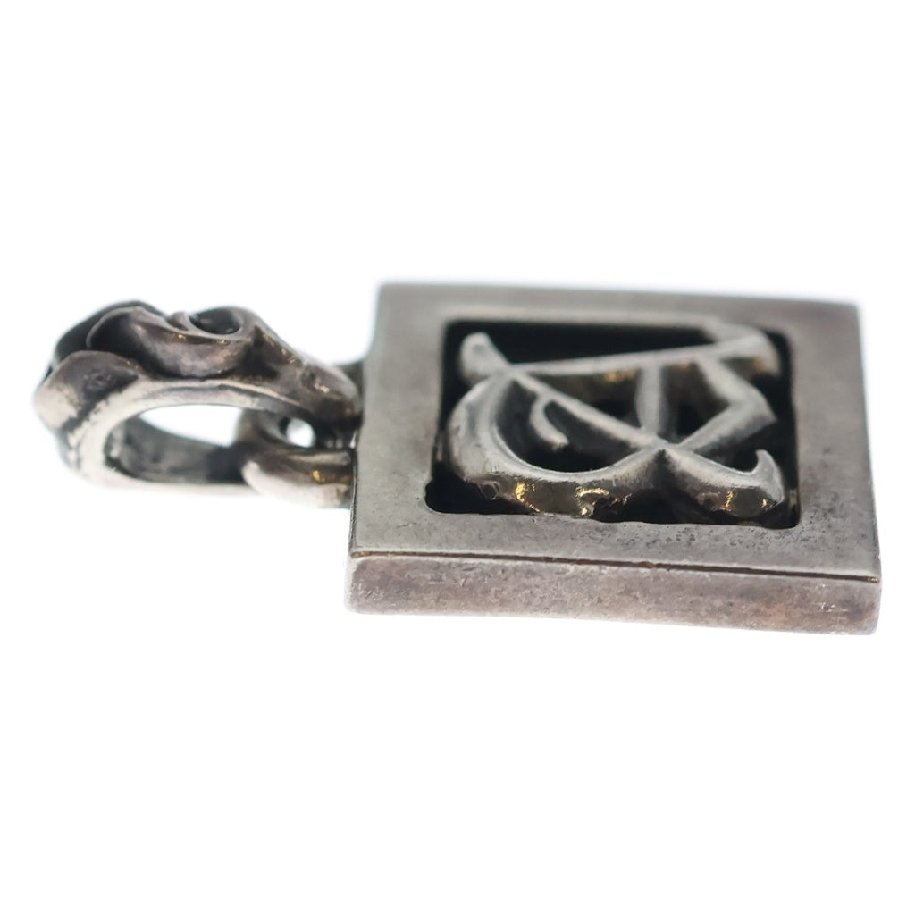 CHROME HEARTS(クロムハーツ) FRAMED LETTER BLOCK フレームド レターブロック A アルファベットチャーム シルバー