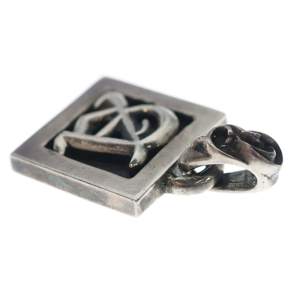 CHROME HEARTS(クロムハーツ) FRAMED LETTER BLOCK フレームド レターブロック A アルファベットチャーム シルバー