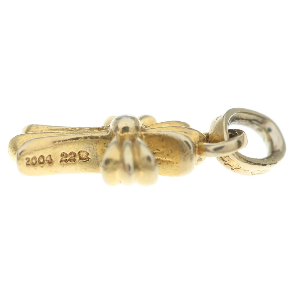 CHROME HEARTS(クロムハーツ) 22K CRS BBYFAT ベイビーファットクロス ペンダントトップ ゴールドBCA037