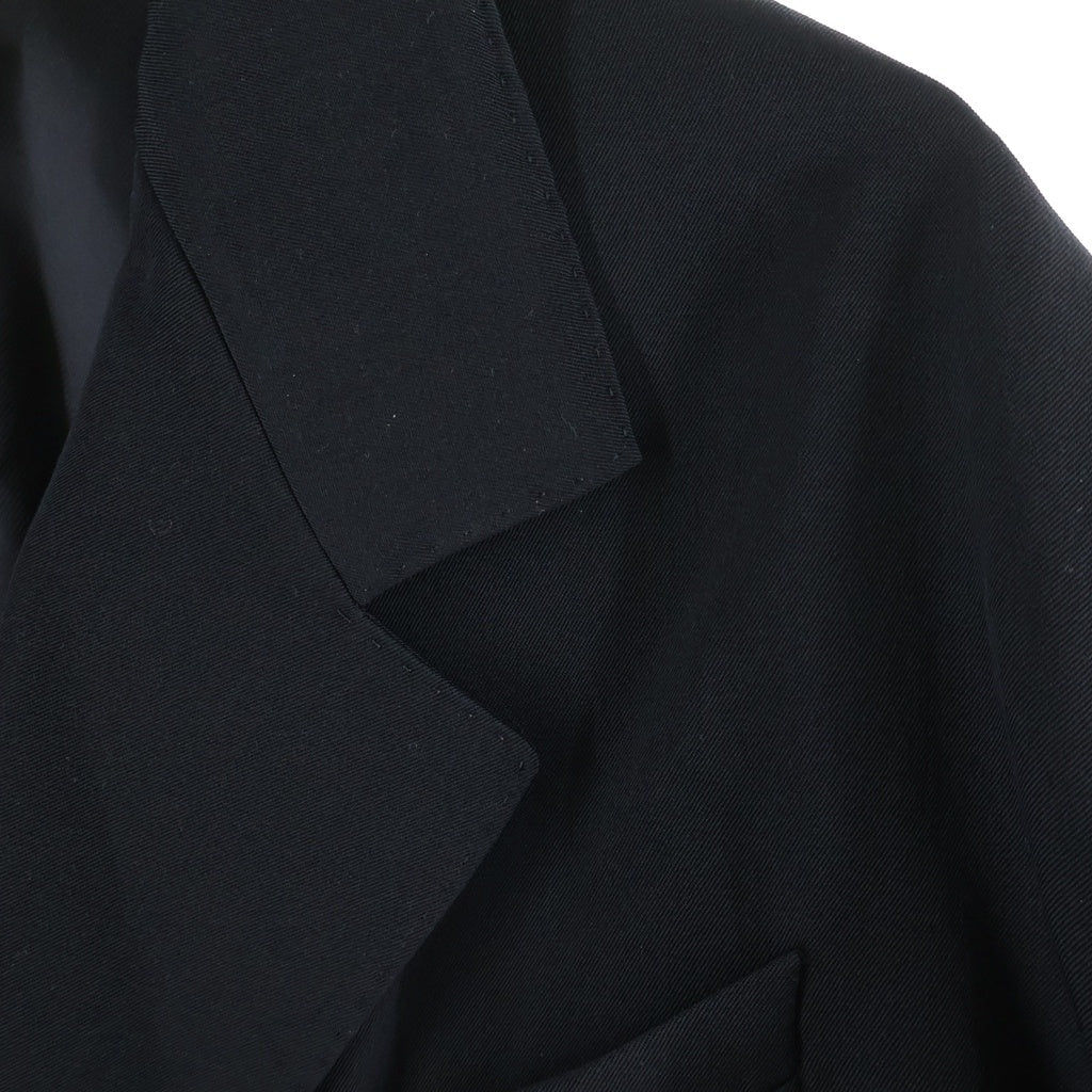 SOSHIOTSUKI(ソウシオオツキ) 23AW OVER SIZED DOUBLE JACKET オーバーサイズ ダブルジャケット ブラック S23AW06JKT