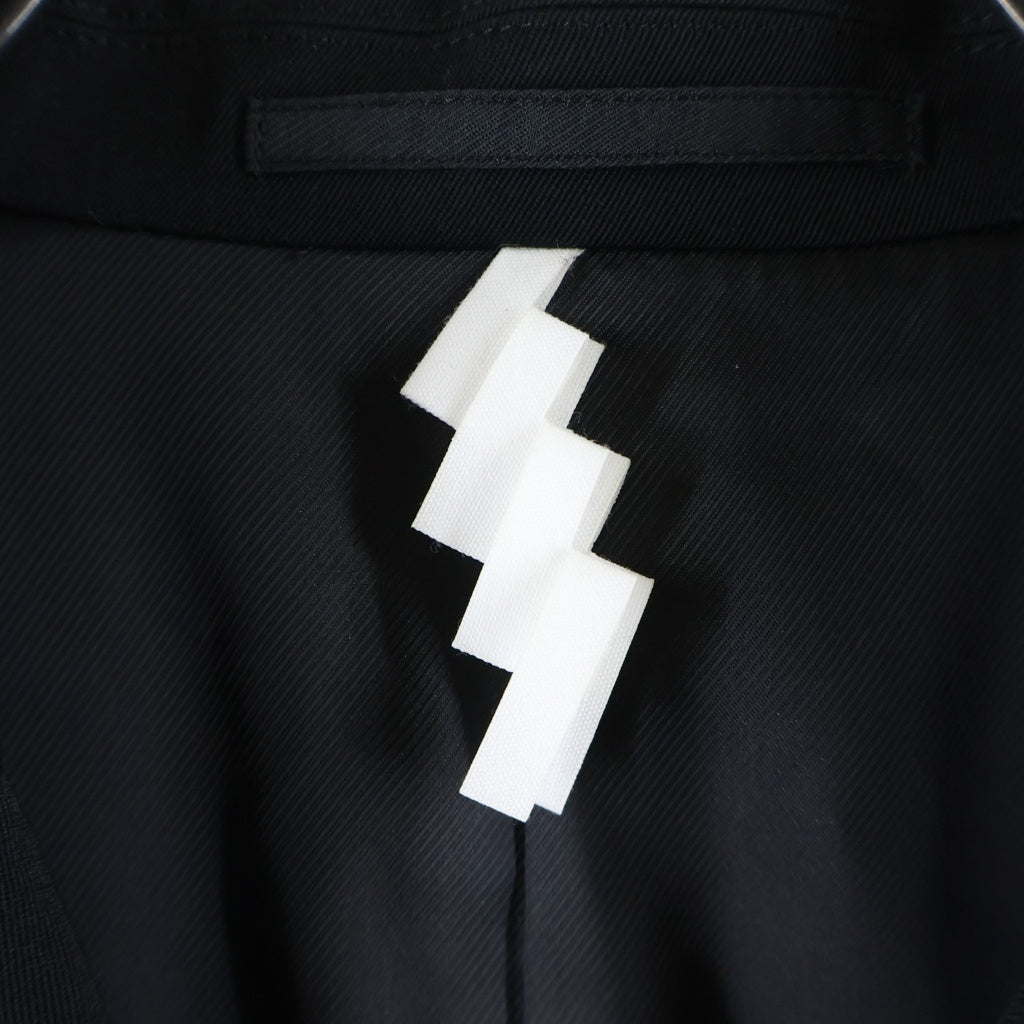 SOSHIOTSUKI(ソウシオオツキ) 23AW OVER SIZED DOUBLE JACKET オーバーサイズ ダブルジャケット ブラック S23AW06JKT