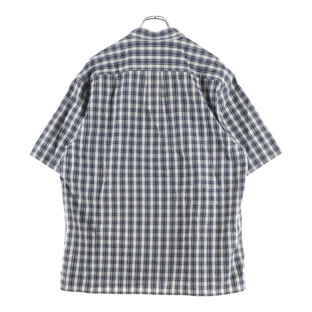 SUPREME(シュプリーム) SS Mini Plaid S/S Shirt チェック柄 ミニプレイド ショートスリーブ半袖シャツ グレー